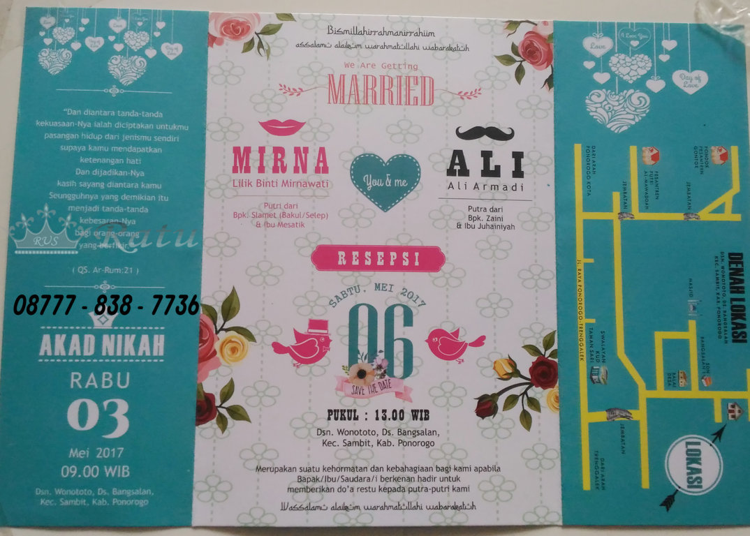 1050+ Contoh Undangan Nikah Bahasa Arab Terbaru