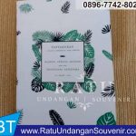 souvenir buku 4 dan 7 bulanan di Malang