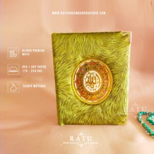 Yasin Bludru Premium Dengan Spond Dengan Motif Elegant